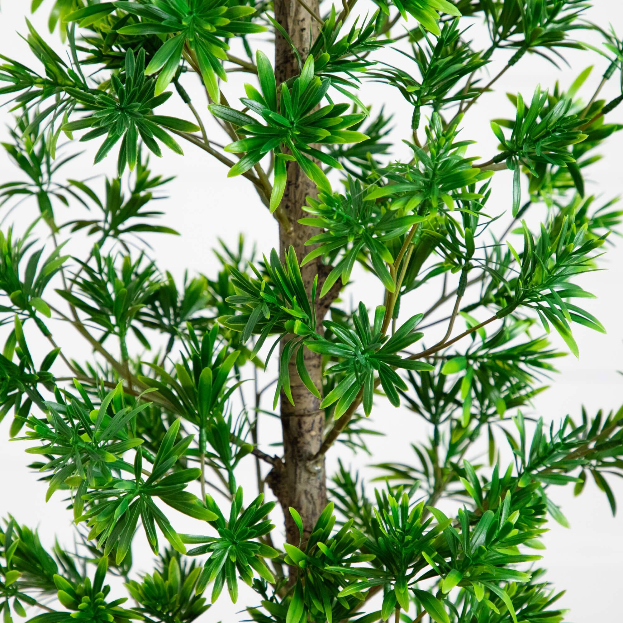 4ft. UV Artificial Podocarpus Artificial Tree (Indoor/Outdoor)